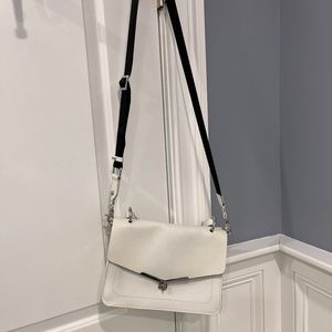 Botkier White leather crossbody bag